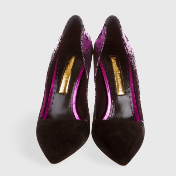 Rupert Sanderson Pointed-Toe Diva Pumps - Picture 12 of 12